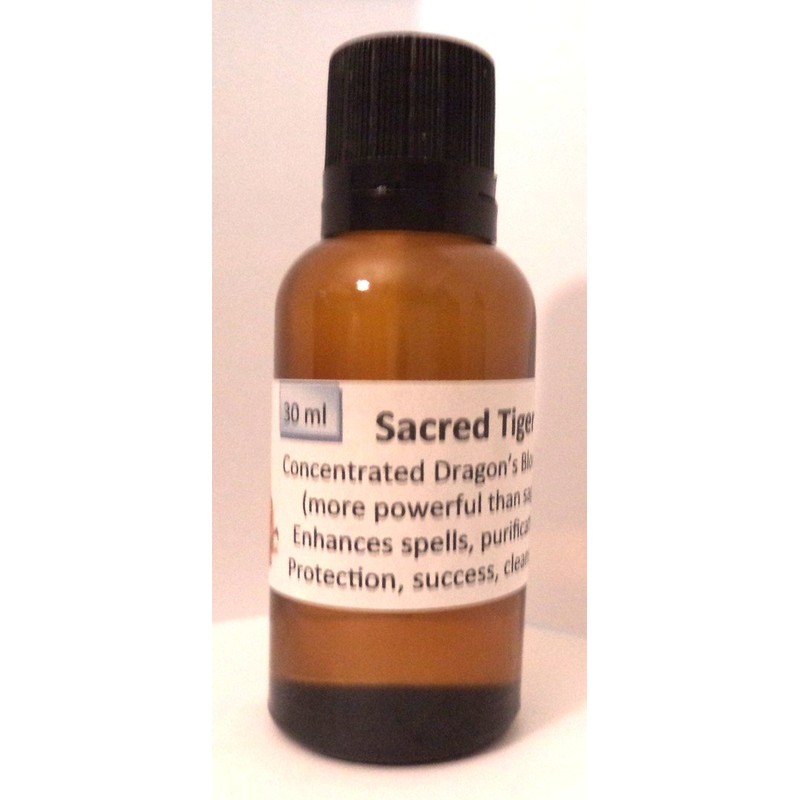 Sacred Tiger Dragon's Blood 100% Concentrated Liquid Incense 30ml (1