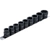 BGS 9551 Impact Socket Set Hexagonal Extra Flat 12.5 mm