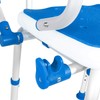 PCP Shower Safety Chair, Bath Bench With Backrest, Swing Arms,