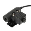 U94 PTT System Military Adapter 2 Pin 3.5mm Headset Adapter