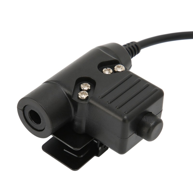 U94 PTT System Military Adapter 2 Pin 3.5mm Headset Adapter