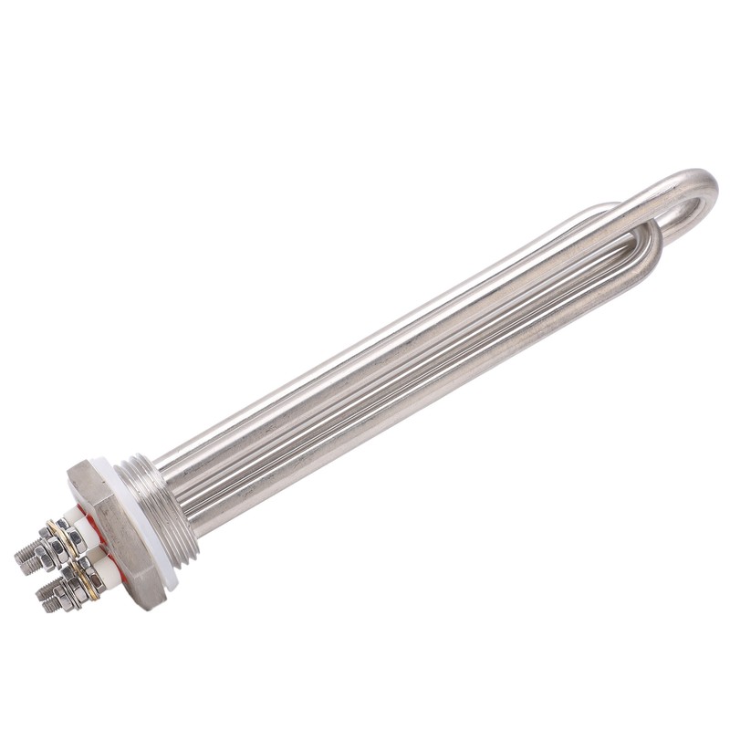 Immersion Water Heater Stainless Steel 1"NPT Thread Portable Quick Heating