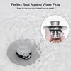 LEKEYE Tub Stopper | Shower Drain Hair Catcher | Pop-up