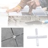 300PCS Tile Spacers,Decorative Tile, 2mm Tile Spacers, Plastic Cross Tile