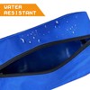 Pack of 7 Tool Pouch Zipper Bags, Waterproof, Heavy-Duty Ballistic