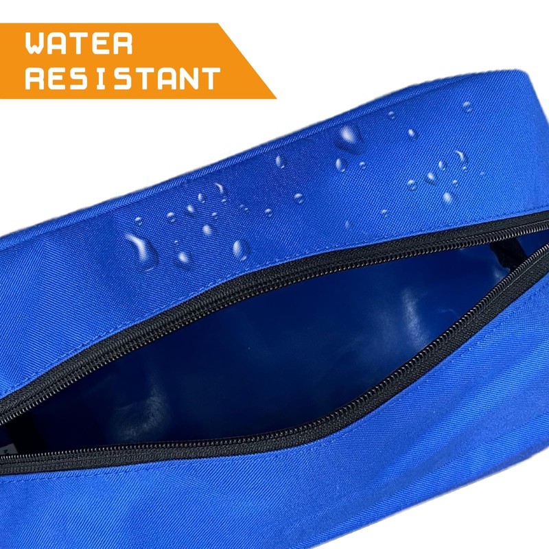 Pack of 7 Tool Pouch Zipper Bags, Waterproof, Heavy-Duty Ballistic