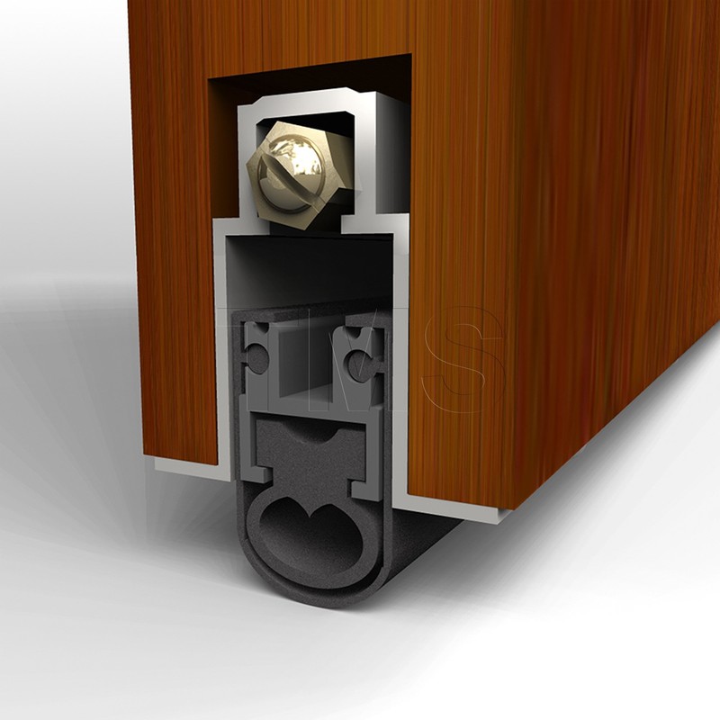 Automatic Door Bottom - Under Door Seal with Double Neoprene