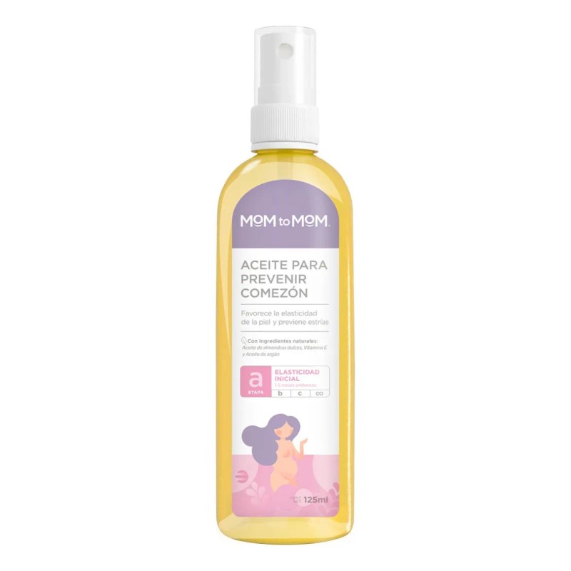 Aceite Para Prevenir Comezón Mom To Mom 125 Ml