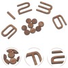 MAGICLULU DIY Wall Clock Numbers Kit Small Arabic Numerals with