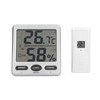 Wireless Thermometer Hygrometer Digital Temperature Humidity Monitor for Indoor Outdoor