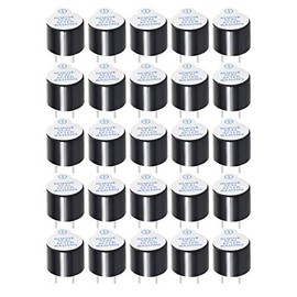 BNYZWOT DC5V Active Buzzer Electronic Alarm Magnetic Long Continuous Beep for Arduino 25Pcs