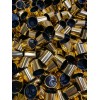 Unbranded 28/410 Dispensing Disc Top Aluminum Cap - Gold Ring
