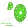 5pcs Glass Cutting Discs & 5pcs Gaskets, Manganese Steel Ceramic