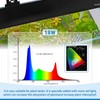hygger Clip On Full Spectrum Aquarium LED Light, 18W Day-Night