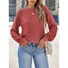 EVALESS Long Sleeve Tops for Women Trendy Summer Fall Fashion