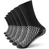 Taiyin 6 Pair Double Sided Tread Non Slip Socks Safety