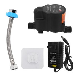 Water Pressure Booster Pump Automatic Induction Low Noise Shower Boosting Pump for Bathroom DC24V US Plug 100‑240V