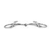 Equine Smile ES0074 Belly Snaffle Bit Simple Broken Stainless Steel