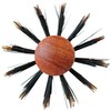 Sanby Industries HC Series HC-432 Roll Brush, Boar Hair +