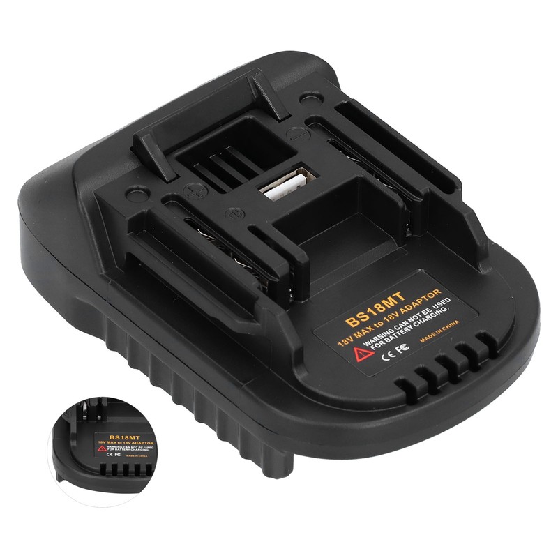 BS18MT Battery Converter Adapter for MAKITA 18V Battery BL1830 BL1840