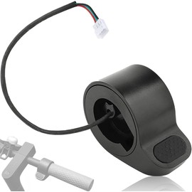 Electric Scooter Thumb Throttle Accelerator for Xiao Mi M365 Pro 1S Waterproof Connector Accessories Grip Finger Throttle Booster Speed Control Throttle Accelerator Replacement Part