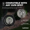 Ledvion LED Garden Spotlight Aluminium, IP65, GU10 Socket, 1 m