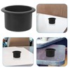 Gatuida 2pcs Plastic Cup Holder Inserts Car Couch Cup Holder
