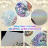 MVVMTOP 6pcs Diamond Painting Greeting Card, DIY Carousel Diamond Art