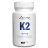 VIZANA NUTRITION | Vitamina K2-mK7 en Cápsulas HPMC Vegetarianas (90