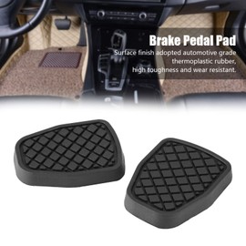 Rubber Brake Pedal , Brake clutches Pedal Rubber Pads , 1 Pair Brake clutches Pedal Rubber Pad Cover for Premium Quality , wear, Comfortable Driving Experience (2pcs)