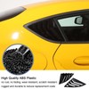 Daeiclru Rear Side Window Louver Cover Compatible with Toyota Supra