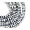 Pack of 85 Hematite Beads 6 mm x 2.5 mm
