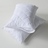 Hometex Quilted Zipped Pillow Protectors - Pack of 4