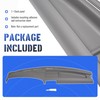 HECASA Dashboard Cover Compatible with 1992-1997 Ford Bronco F-150 F-250