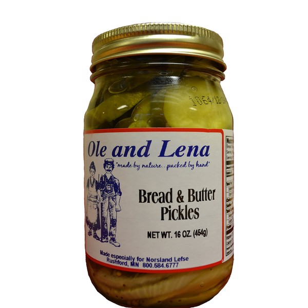 Ole & Lena Pickled Preserves (2 Pack Variety)- Bread & Butter, Horseradish