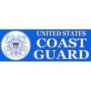 US Coast Guard Logo Bumper Sticker, 3 1/2" x 10"