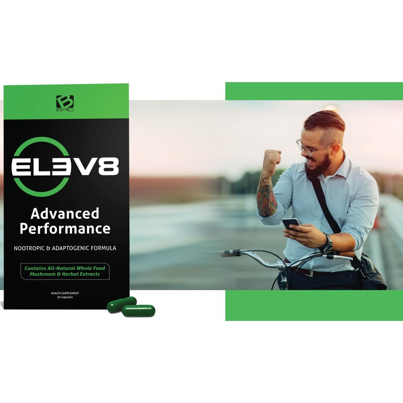 BEpic ELEV8 Advanced Performance Supplement - 30-Day Supply (30 Capsules)
