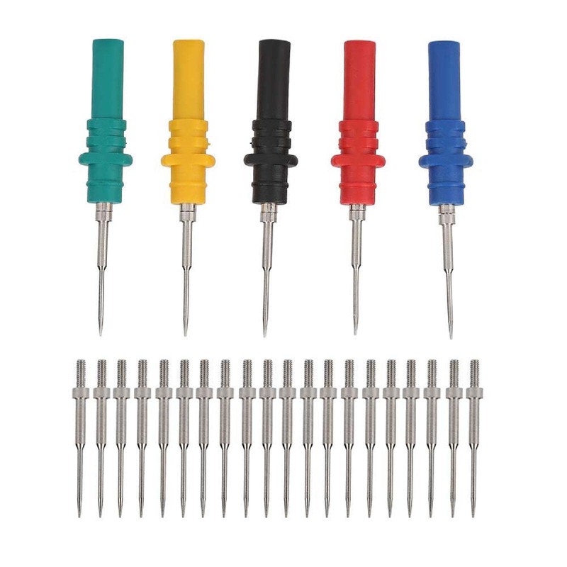 5PCS Back Probe Pins Set for for Automotive, Telecommunications, Industrial