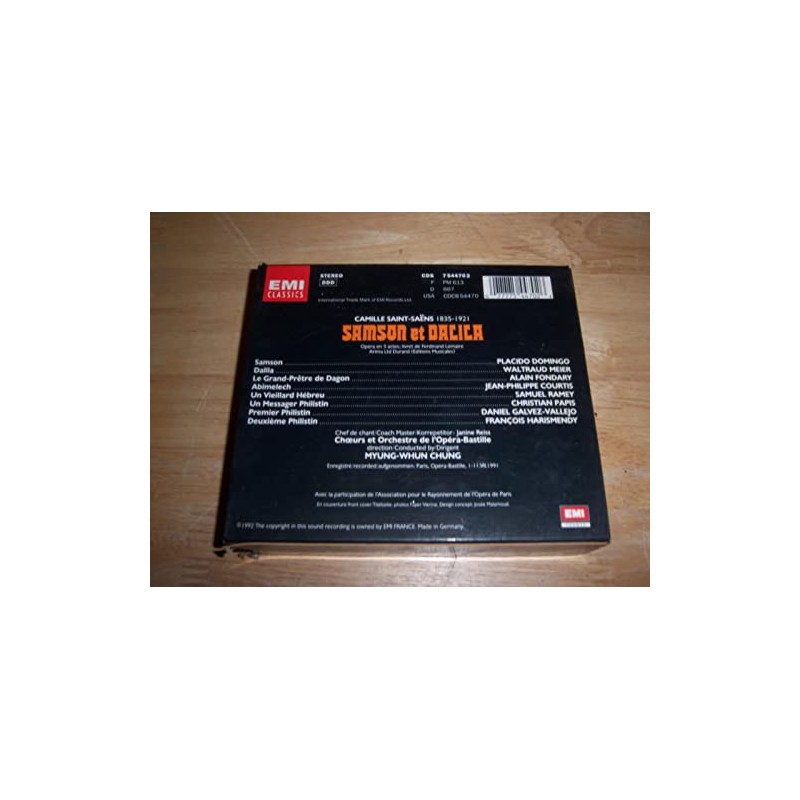 Saint-Saëns: Samson et Dalila