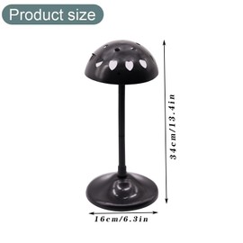 Wig Stand, Wig Holder, Detachable Wig Stand, Sturdy Design with Love Shaped Wig Head, Hat Display Stand for Hats, Wig, Portable, 1 Piece