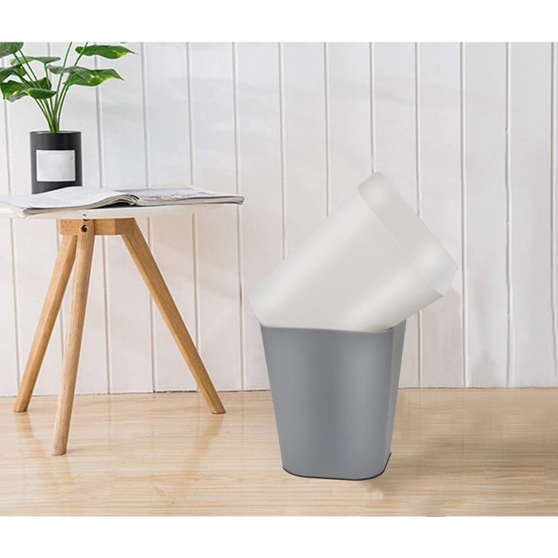 Feiupe 1.6 Gallon Small Trash Can Wastebasket for Kitchen Office