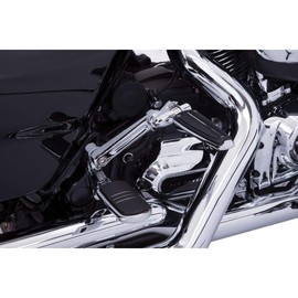 Adjustable Passenger Comfort Peg Mounts (Chrome) for Harley Davidson 93-up