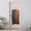 Legging Organizer for Closet, Metal Yoga Pants Hanger w/Rubber Coated