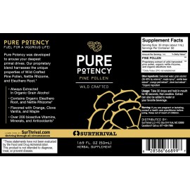 Surthrival Pine Pollen Pure Potency 1.69 Fl. Oz.