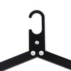 equlup Folding Travel Hangers, Foldable Clothes Hangers Aluminium Alloy High