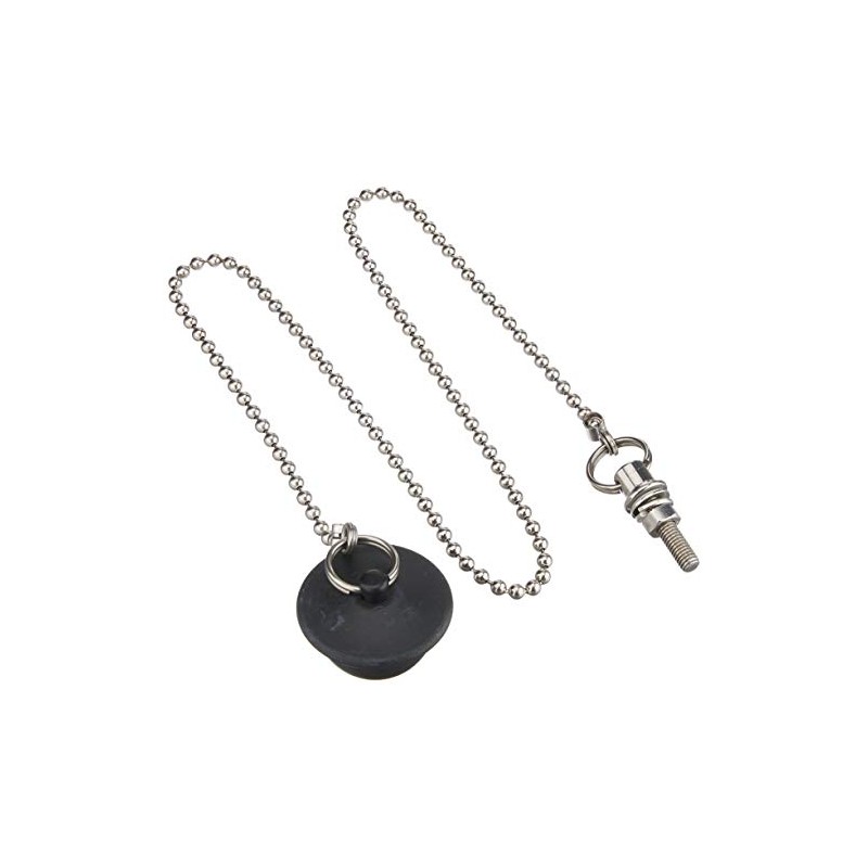 LIXIL INAX PBF-5G-6 Rubber Stopper with Chain for Bathtubs, Small,