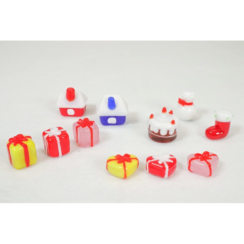 Cute Glasswork Petite Series House (Red)