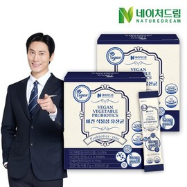 Nature Dream 비건 식물성 유산균 2g 30포 2박스 Vegan Plant-Based Probiotics 2g 30 Packs 2 Boxes