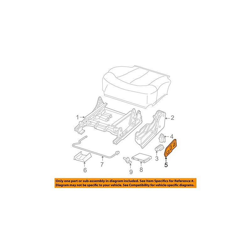 TAHOE YUKON AVALANCHE TAN DRIVER SEAT SWITCH BEZEL 2003-2006