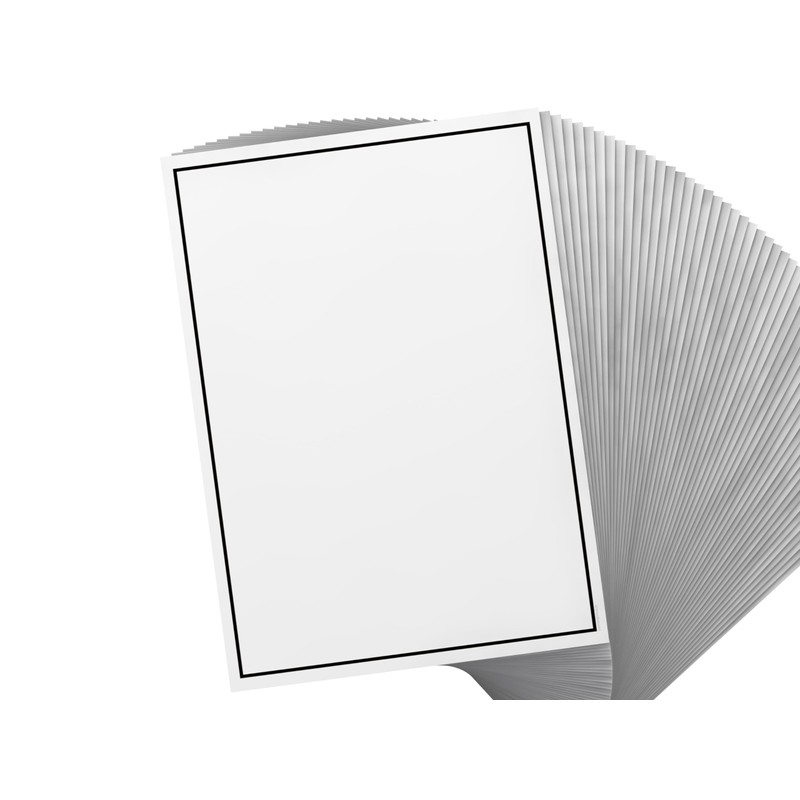 Mourning Paper "Trauerrand", 20 Sheets of A4, 100 g/m², High-Quality